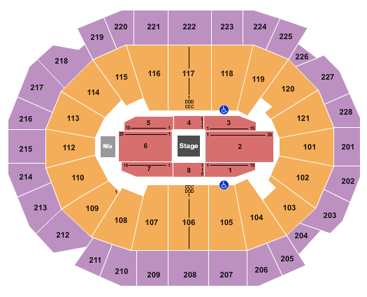 Fiserv Forum Shane Gillis Seating Chart